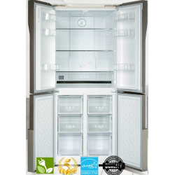 20 Cu.Ft 4 Door Stainless Steel Inverter No Frost Refrigerator Blackpoint BP4D-20-INV-DAKOTA