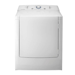 7.0 Cu. Ft. Gas Dryer with One-Touch Frigidaire- FFRG1001PW