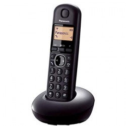 Single Digital Cordless Phone - Black Panasonic KX-TGB210