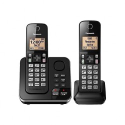Cordless Telephone with Answering Machine - Panasonic  KX-TGC362B