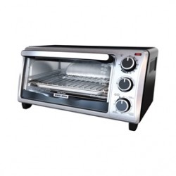 4-Slice Toaster Oven Black and Decker TO1303SB
