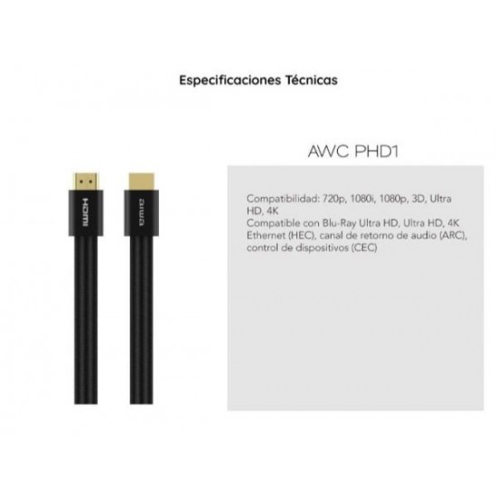 16 ft. High Speed HDMI Cable-AWCPD1