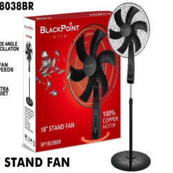 18 inch Standing Fan BlackPoint - BP-18038BR