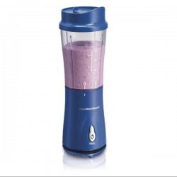 14 oz Personal Smoothie Blender with Travel Cup-HB51101--PERSONAL BLND-BLUE