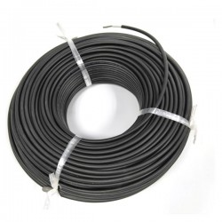 MC4 - PV Double Insulated Wire Carisol - Black - No. 10 Awg